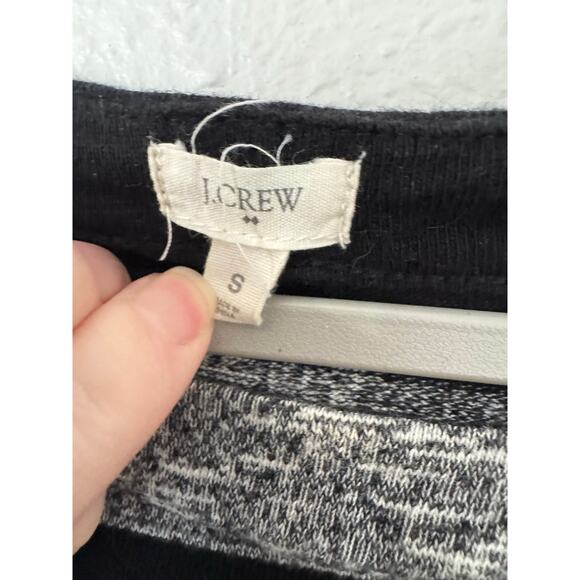 J. Crew Black Gray Long Sleeve Dress‎ Size Small - Picture 4 of 5